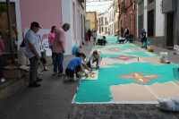 La Concejalía de Cultura de Guía invita a la ciudadanía a participar este domingo en la elaboración de las alfombras del Corpus Christi