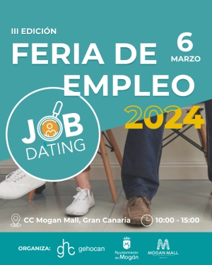 La Feria de Empleo &#039;Job Dating&#039; celebra su tercera edición en Mogán el 6 de marzo