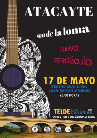 Atacayte presenta su nuevo espectáculo ‘Son de la Loma’ este sábado en el Teatro Municipal Juan Ramón Jiménez