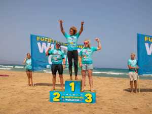 Fuerteventura corona a los dos Campeones del Mundo de Slalom X: Sarah-Quita Offringa y Pierre Mortefon