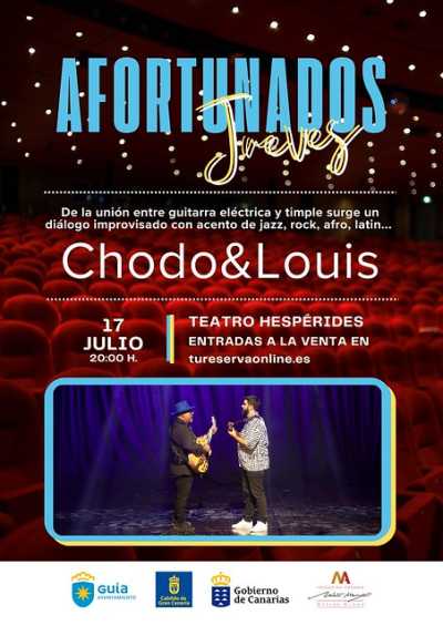 Vuelven los ‘Afortunados Jueves’ a Guía con el espectáculo ‘Chodo&amp;Louis’