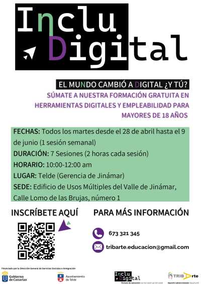 El Centro Cívico de Jinámar acoge una formación gratuita para adultos en competencias digitales y empleabilidad