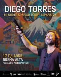 Un concurso en redes premia a los fans de Diego Torres con entradas para su único concierto en Canarias