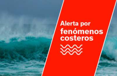 El Gobierno de Canarias declara alerta por fenómenos costeros en Lanzarote y Fuerteventura