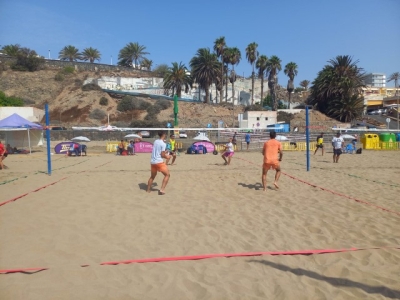 El torneo de tenis playa de Maspalomas se consolida en el circuito mundial