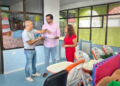 Fomentas realiza obras de mantenimiento y mejora en la Escuela Infantil de Jinámar