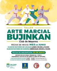 Los Clubes de Mayores de Gáldar y Sardina acogerán un taller de Arte Marcial Bujinkan a partir de junio