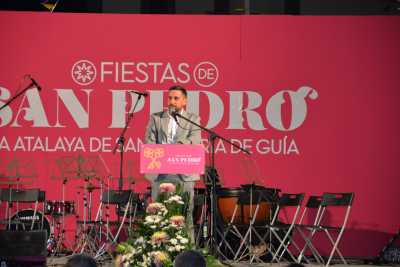 Comienzan las Fiestas Patronales de La Atalaya con la lectura del Pregón a cargo de Pedro Sosa Alonso