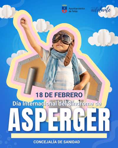 El Ayuntamiento de Telde se ilumina de azul por el Día Internacional del Síndrome de Asperger