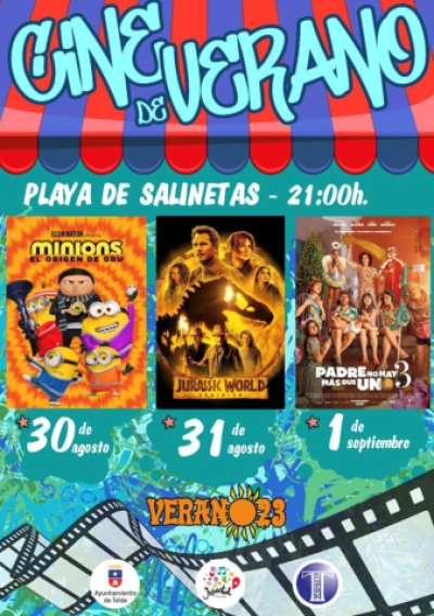 Vuelve a Salinetas el cine de verano