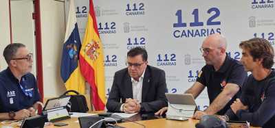 Canarias pone sus recursos de emergencia a disposición de las comunidades afectadas por el paso de la DANA