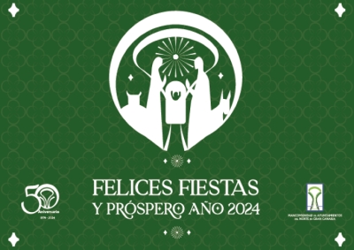 Desde la Mancomunidad de Ayuntamientos del Norte de Gran Canaria les deseamos unas felices fiestas y un venturoso año nuevo.