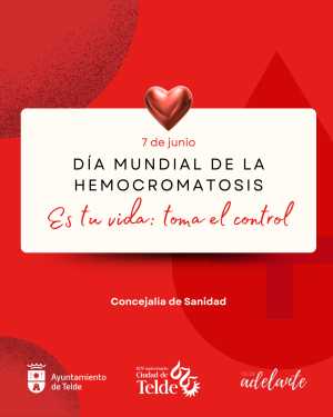 Telde visibiliza el Día Mundial de la Hemocromatosis