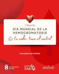 Telde visibiliza el Día Mundial de la Hemocromatosis