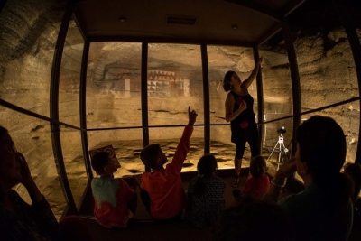 El Cabildo de Gran Canaria pacta con el Gobierno de Canarias la prórroga del uso y gestión del Museo y Parque Arqueológico Cueva Pintada