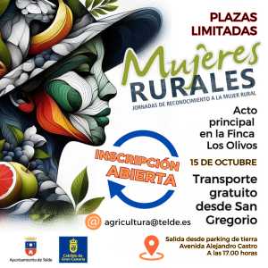 Sector Primario celebra el décimo aniversario de la Mujer Rural en Telde y reconoce la trayectoria de diez féminas de la ciudad