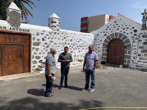 Patrimonio avanza en la restauración de la ermita de San Antonio