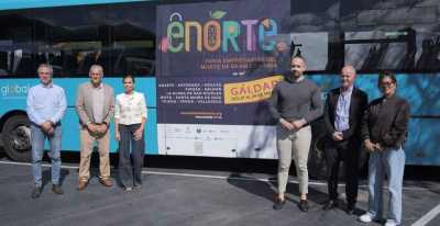 ENORTE 2026 lleva su imagen a las guaguas de Global