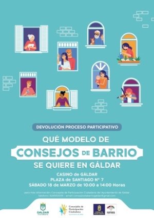 El Casino acogerá el sábado 18 de marzo una nueva jornada para definir el modelo de Consejos de Barrio