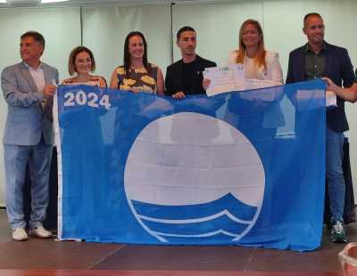 Gáldar recoge la Bandera Azul para la Bahía de Sardina que será izada este jueves