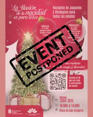 Telde aplaza la gran recogida solidaria de juguetes por la situación de alerta declarada por el Gobierno de Canarias