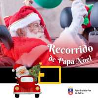 El esperado Papá Noel da a conocer su ruta por los barrios de Telde