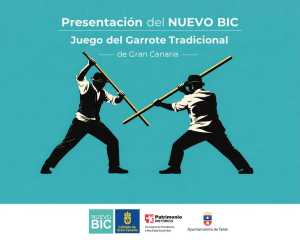 Telde acoge la presentación del reconocimiento como BIC del Juego del Garrote Tradicional de Gran Canaria