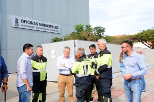 San Bartolomé de Tirajana guarda un minuto de silencio por las víctimas del incendio de Valencia