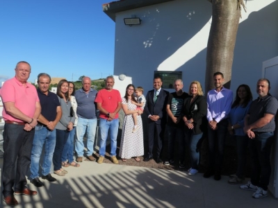 El Ayuntamiento de Guía inauguró hoy el Aula de la Naturaleza El Palmital