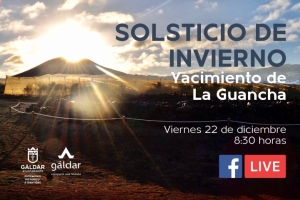 El Ayuntamiento retransmitirá en directo en su perfil de Facebook el solsticio de invierno desde el yacimiento de La Guancha