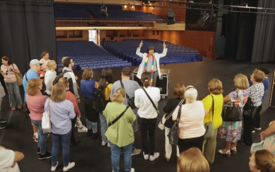 El Cuyás celebra el Día Mundial del Teatro con visitas guiadas a sus instalaciones