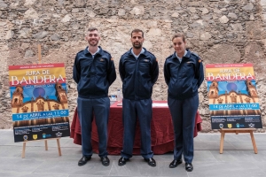 El Mando Aéreo de Canarias instalará un puesto  este domingo en el Mercado de Guía para las   personas que deseen inscribirse para la Jura de   Bandera civil