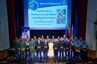 La Policía Local de Gáldar celebra su festividad con numerosos reconocimientos y homenajes