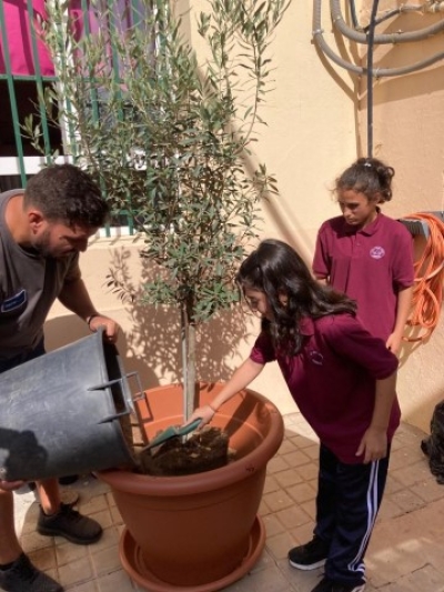 Reforestando la esperanza” en el CEIP Chano Sánchez de Carrizal