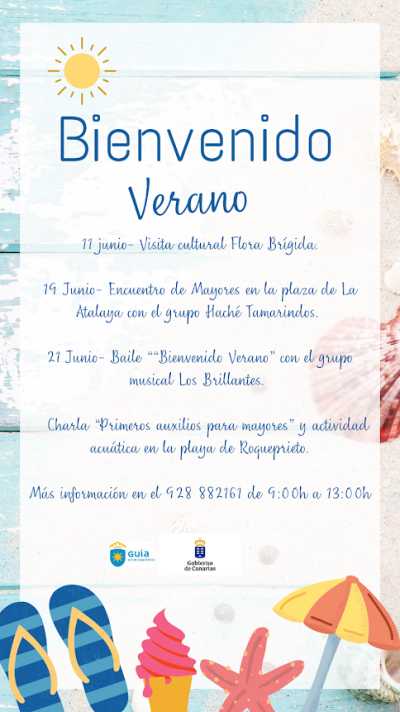 El programa ‘Bienvenido Verano’ destinado a las personas mayores se celebra a lo largo de todo junio