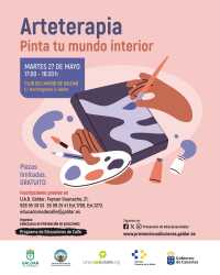 Educadores de Calle organiza el taller &#039;Arteterapia&#039; en el Club del Mayor de Gáldar