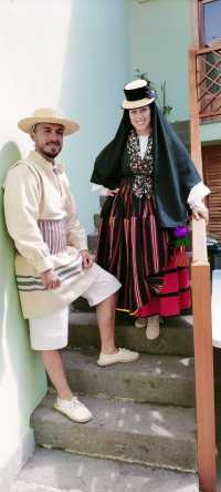 Judith Yanez representante de la A. F. Noroeste Guiense gana el título Romera Mayor de Arucas y el  Certamen de Vestimenta Tradicional Canaria
