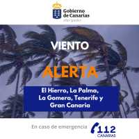 El Gobierno de Canarias actualiza la situación y activa la alerta por vientos en islas occidentales y Gran Canaria