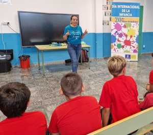 Cerca de 400 alumnos de Guía de Gran Canaria participan en los talleres de bientratar