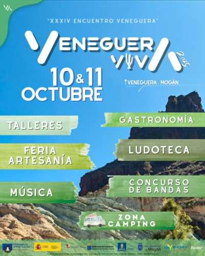 Veneguera ultima detalles para celebrar este fin de semana su XXXIV Encuentro con música, talleres y actividades  familiares