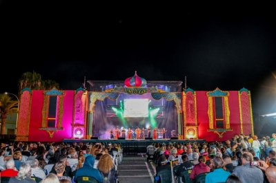 El talento moganero protagoniza el arranque del Carnaval Costa Mogán  de la India