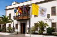 Telde, primera puerta de Canarias para el Papa y protagonista de una jornada histórica para la ciudad