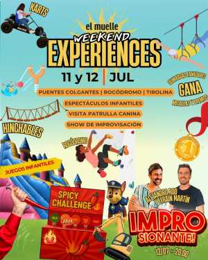 El Centro Comercial El Muelle vive una segunda &#039;Weekend Experience&#039; llena de juegos, retos picantes y espectáculos gratuitos para toda la familia