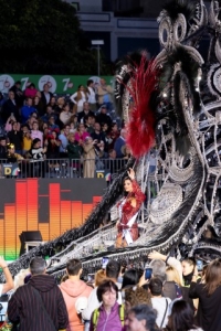 Los protagonistas del Carnaval de «Studio 54» se pasearon ante 15.000 personas