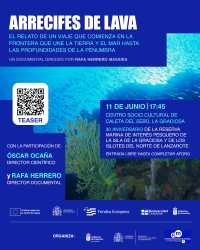 El Gobierno de Canarias celebra el 30º aniversario de las reservas marinas de Lanzarote y El Hierro con la proyección del documental ‘Arrecifes de Lava’
