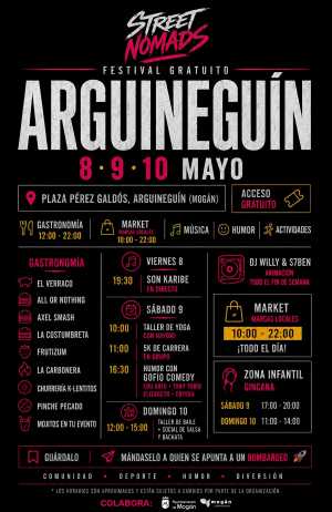 Arguineguín acoge el festival gratuito Street Nomads del 8 al 10 de mayo