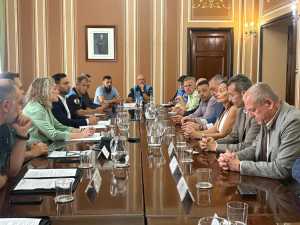 Reunión de coordinación de seguridad ciudadana en el norte con la Subdelegación del Gobierno