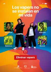 Sanidad advierte del riesgo de los ‘vapers’ como puerta de entrada al consumo de tabaco tradicional