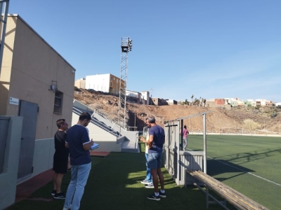 Los tres campos de fútbol municipales tendrán luminaria LED