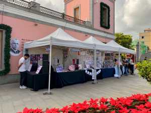 El Mercado Navideño de Ilustradores abre sus puertas en el Parque Arnao